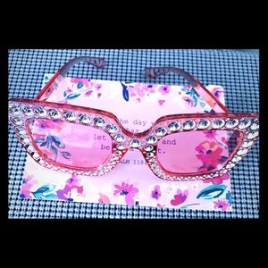 Brand new Pink Retro style sunglasses